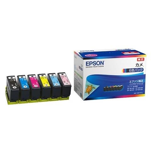 EPSON エプソン インクカートリッジ 6色パック KAM-6CL(2461183) : e