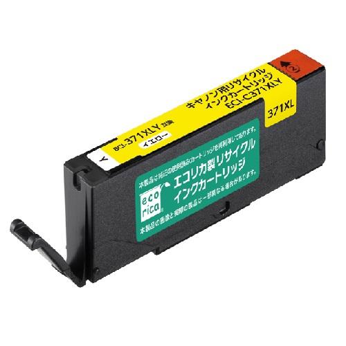 ecorica エコリカ BCI371XLY リサイクルインク ECIC371XLY(2435155