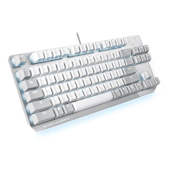 ASUS エイスース ROG Strix Scope NX TKL Moonlight White 赤軸 