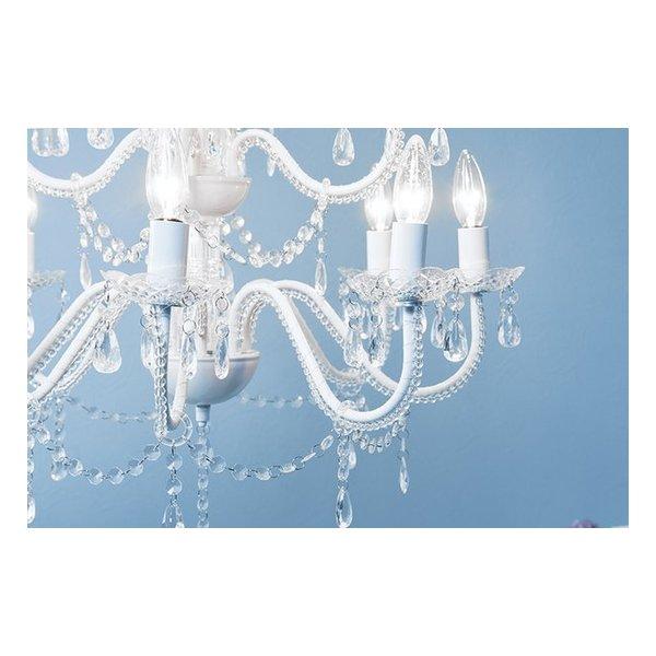 萩原 ハギハラ シャンデリア12灯 クリア 幅65cm LED電球対応 NL-8612CL(2519449)_2