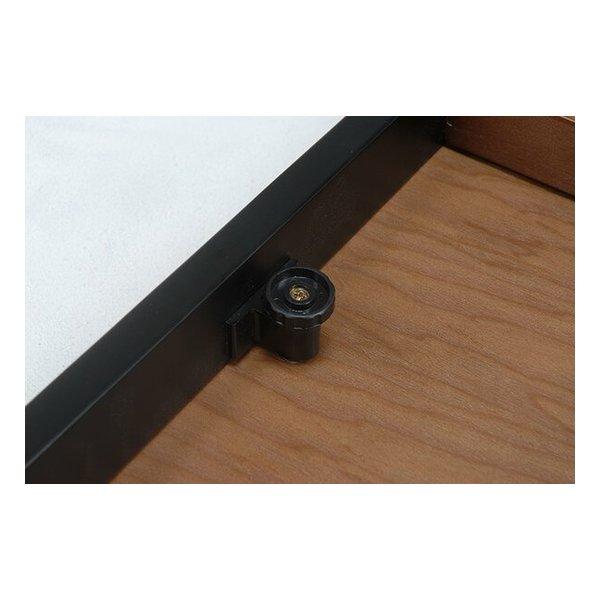 萩原 ハギハラ リビングコタツ 幅120cm 高さ4段階調節 コード収納ボックス付き ジェスタK120WN(2520434)_4