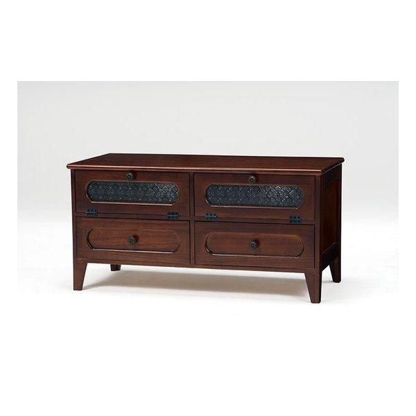 萩原 ハギハラ TV台 レトロシリーズ 幅90×奥行40×高さ45cm MTV-5189BR