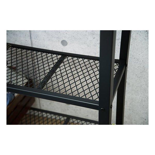 萩原 ハギハラ テーブル 75×50cm ナチュラル レトロ ウッドテーブル ブラウン 男前インテリア KT-3763(2518431)_6