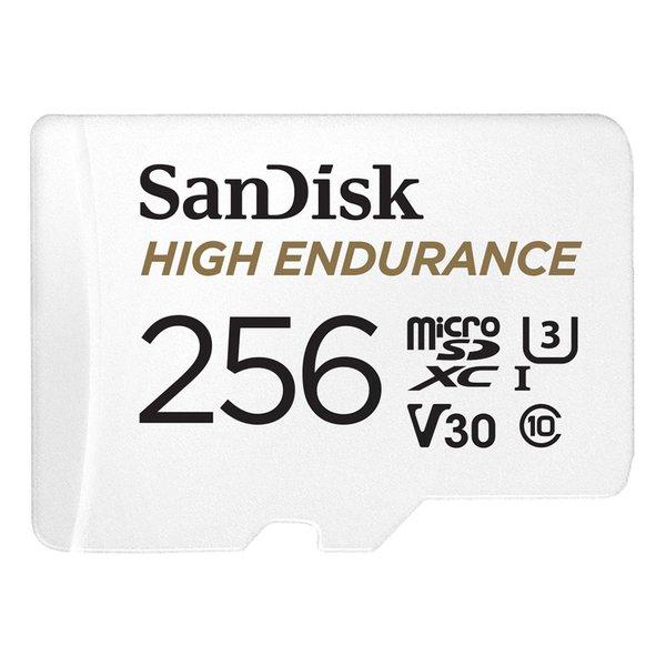 SANDISK サンディスク microSDXCカード 256GB High Endurance 高耐久 SDSQQNR-256GG-N6IA(2536263)（Yahoo!・e-zoa）