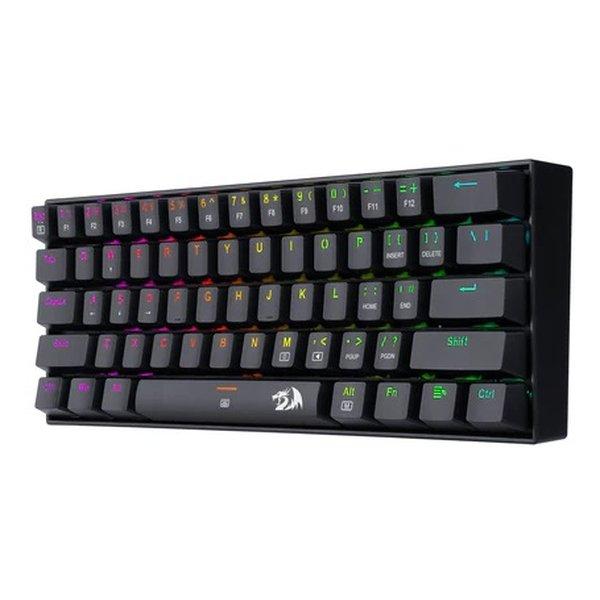 REDRAGON レッドラゴン ゲーミングキーボード 日本語 コンパクト 銀軸