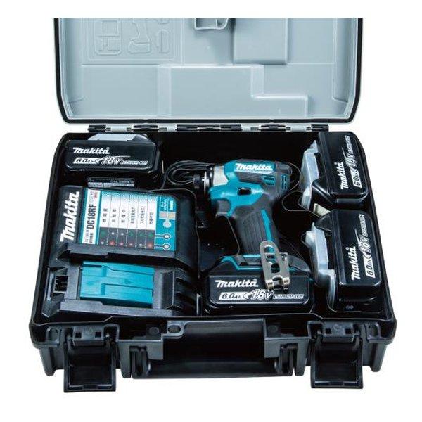 インパクト マキタ makita マキタ 充電式インパクトドライバ 黒/バッテリBL1860B×2本