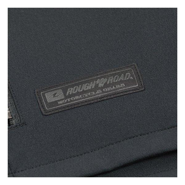 ROUGH\u0026ROAD ラフアンドロード バイク用 エアスルーソフトシェルストレッチライディングZIPジャケット ガンメタ LL RR7250/GUNMETA/LL(2567535)の画像