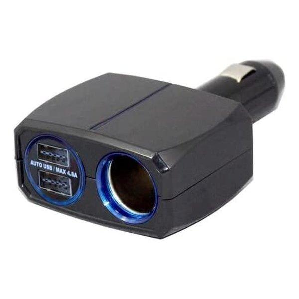 Kashimura カシムラ ダイレクトソケット 2リバーシブルUSBポート付 自動判定 4.8A KX-201(2568867) : e ...