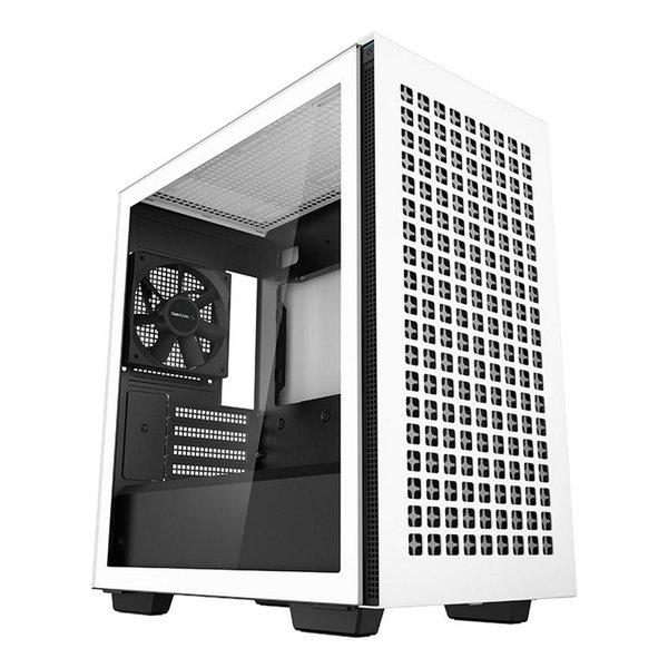 DEEPCOOL PCケース ホワイト マザボ、メモリ、CPU、電源、ファン付 DeepCool（ディープクール） Micro-ATX PCケース ホワイト CH370 WH R