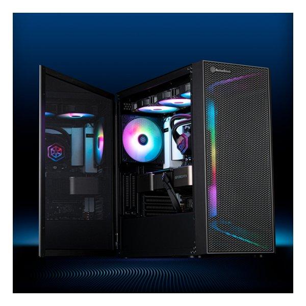 SilverStone Technology シルバーストーン ミッドタワーPCケース SETA H1 ARGB SSI-EEB対応 160mmファン2個装備 SST-SEH1B-G(2566722)_16