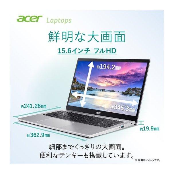 acer エイサー Aspire3 Corei3 8GBメモリ 256GBSSD 15.6インチ Wi-Fi6対応 1.78kg オフィス2021 A315-59-H38U/F(2588731)｜e-zoa｜04