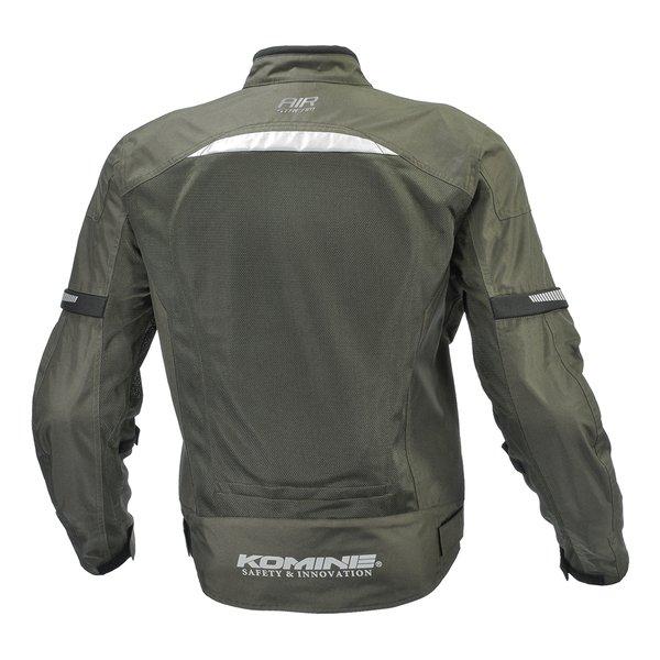 コミネ　メッシュジャケット　2XLサイズ　 JK-1274ライトグレー　ほぼ新品 Amazon | [KOMINE] バイク用ジャケット 07-1274 メンズ Light