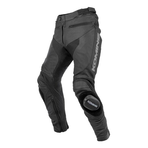 KOMINEレザーパンツ Mサイズ はまち 良品 コミネ PK-709 メッシュ