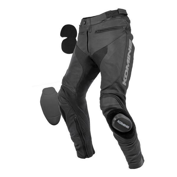 KOMINE コミネ PK-782 R-SPEC SPORTS レザーパンツ ブラック XLサイズ
