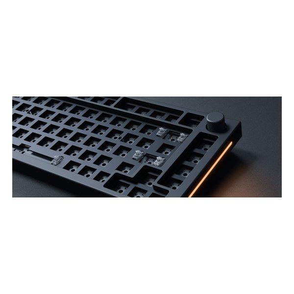 Glorious PC Gaming Race グロリアス ピーシー ゲーミ Glorious GMMK PRO 75% Barebone ANSI USA 自作キーボード ブラック GLO-GMMK-P75-RGB-B(2588639)