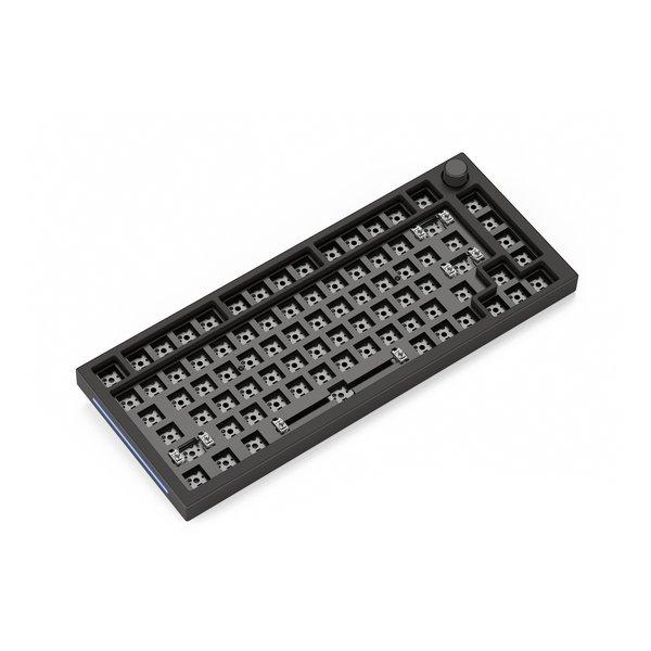 Glorious PC Gaming Race グロリアス ピーシー ゲーミ Glorious GMMK PRO 75% Barebone ANSI USA 自作キーボード ブラック GLO-GMMK-P75-RGB-B(2588639)