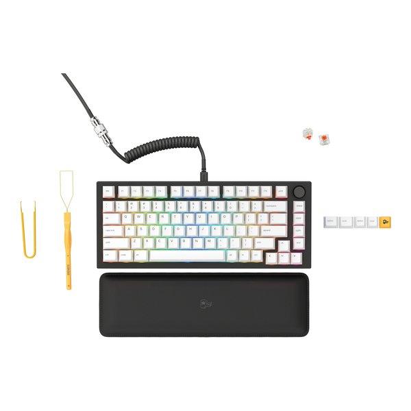 Glorious PC Gaming Race グロリアス ピーシー ゲーミ Glorious GMMK PRO 75% Pre-built ANSI コンパクトキーボード ブラック GLO-GMMK-P75-FOX-B(2588640)