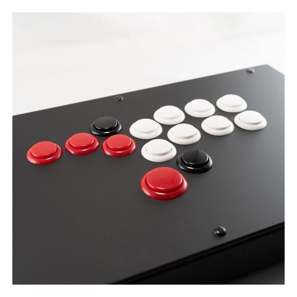 FightBox(ファイトボックス) FightBox F8 R3L3 オールボタン レバーレス アケコン ブラック F8-R3L3-B(2590287) FightBox(ファイトボックス) FightBox F8 R3L3 オールボタン レバーレス アケコン ブラック F8-R3L3-B(2590287)