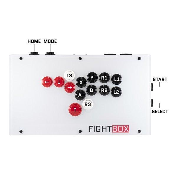 FightBox（ファイトボックス） FightBox F8 R3L3 オールボタン レバーレス アケコン ホワイト F8-R3L3-W(2590288) |  | 01