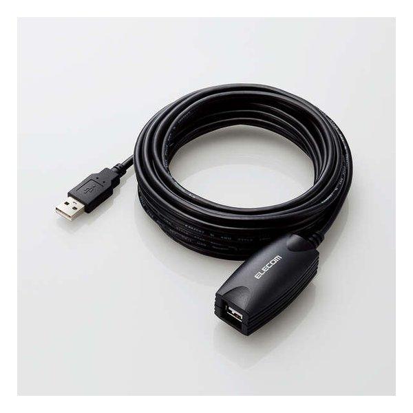 ELECOM エレコム USBエクステンダーケーブル ５ｍ USB2.0 USB-A USB2-EXC50(2608279)｜e-zoa｜02