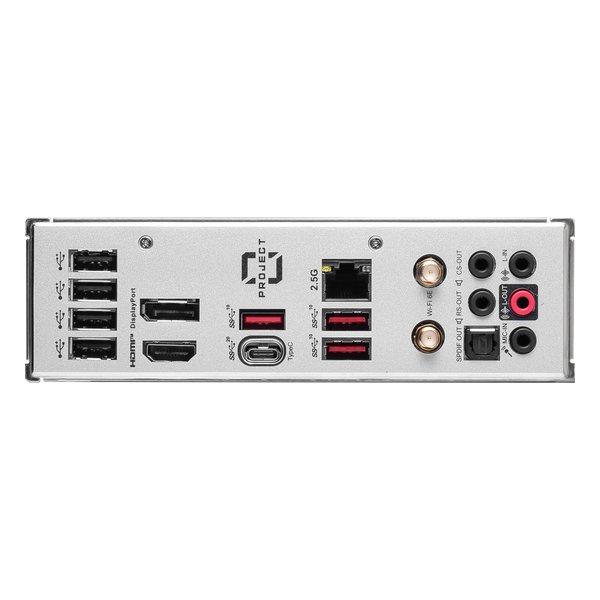MSI エムエスアイ 背面コネクタ マザーボード B760M PROJECT ZERO