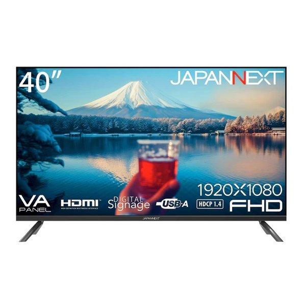 JAPANNEXT ジャパンネクスト 液晶モニター 40型 フルHD 1920×1080 VA