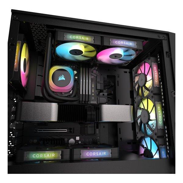 コルセア iCUE LINK QX120 ファン7個セット CORSAIR コルセア iCUE LINK QX120 RGB Expansion Kit CO-9051001-WW