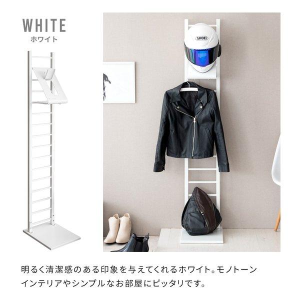 宮武製作所 ミヤタケセイサクジョ ヘルメットディスプレイスタンド GALEA（ガレア） ヘルメットハンガー/BK HST-1620 BK(2614099)の画像