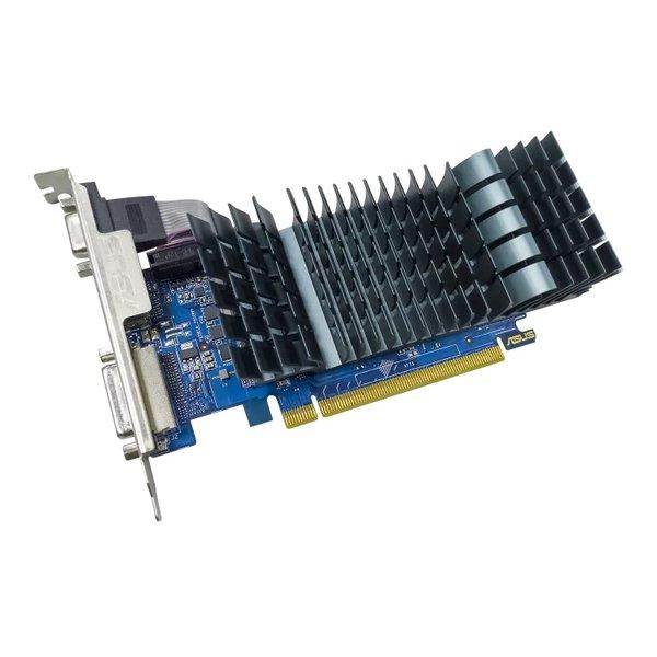 ASUS エイスース グラフィックボード GeForce GT 710/2GB/HDMI、DVI、D-Sub出力 GT710-SL-2GD5-BRK-EVO(2613820)の画像