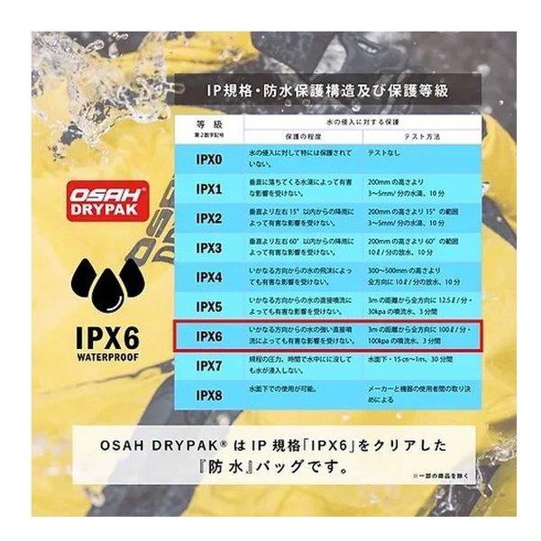 OSAH DRYPAK（オサー ドライパック） 25L テールパック IPX6/防水/グリーン カモ GBM-201-B-6 Green Camo(2615339)_3