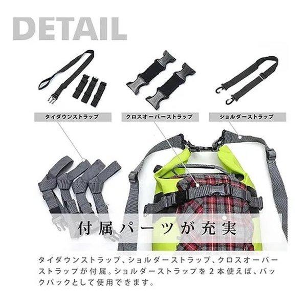 OSAH DRYPAK（オサー ドライパック） 25L テールパック IPX6/防水/グリーン カモ GBM-201-B-6 Green Camo(2615339)_8