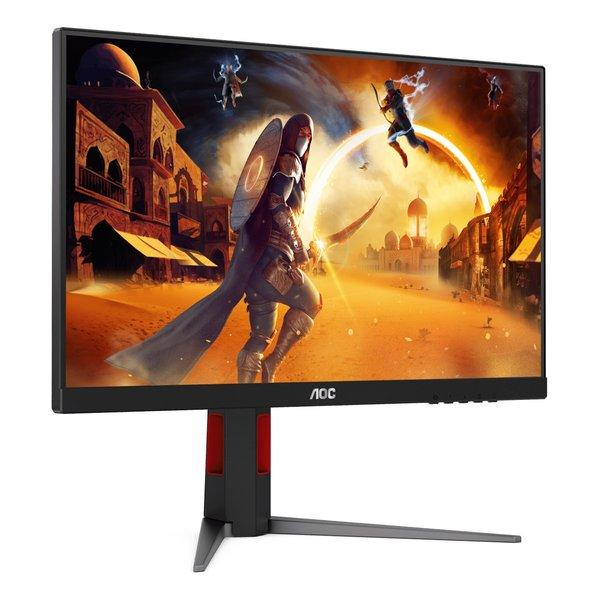 AOC エーオーシー ゲーミングモニター 23.8型/フルHD/FastIPS/HDR10