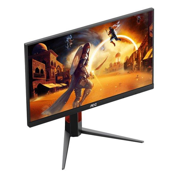 AOC エーオーシー ゲーミングモニター 23.8型/フルHD/FastIPS/HDR10