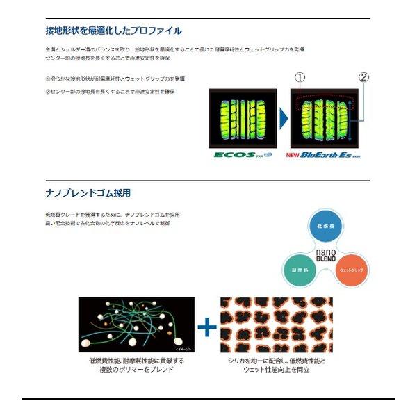 ヨコハマタイア YOKOHAMA 低燃費タイア BluEarth-Es ES32 軽/ミニバン/サルーン/パウダーコンパクト/155/65R14 75S 35543(2620290)