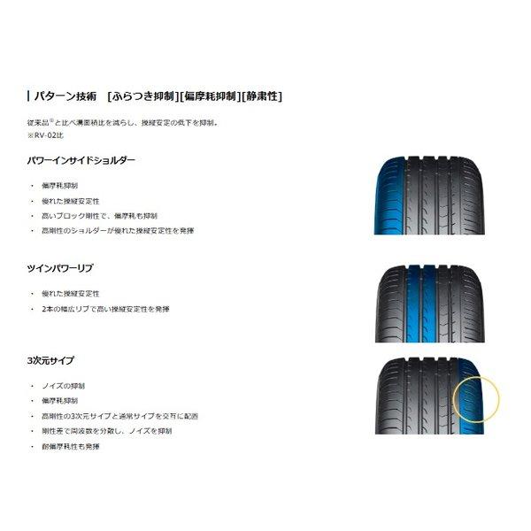 ヨコハマタイア YOKOHAMA 低燃費タイア BluEarth-RV RV03 ミニバン/195/60R16 89V 37229(2620372)