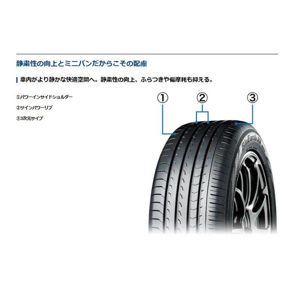 ヨコハマタイヤ YOKOHAMA 低燃費タイヤ BluEarth-RV RV03 ミニバン/215