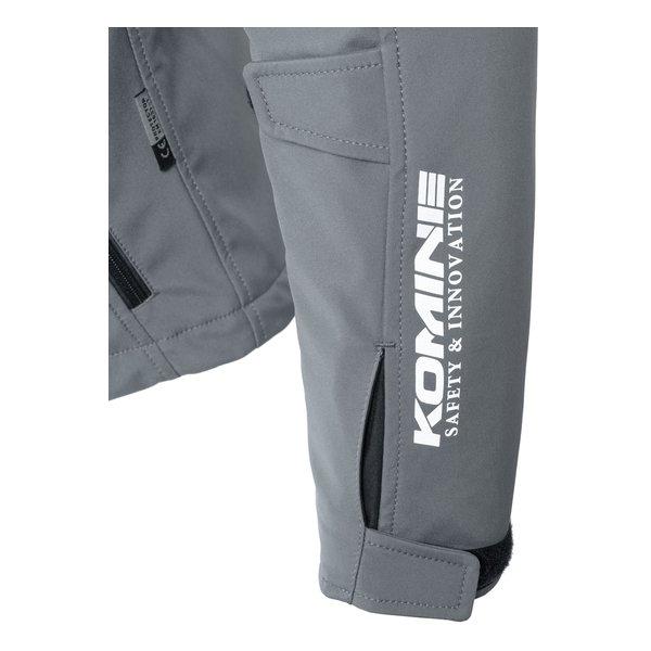 KOMINE コミネ プロテクトソフトシェルサーマルジャケット トゥオーノ ライトグレーブラック/L JK-628/LIGHT GREY BLACK/L(2622012)_5