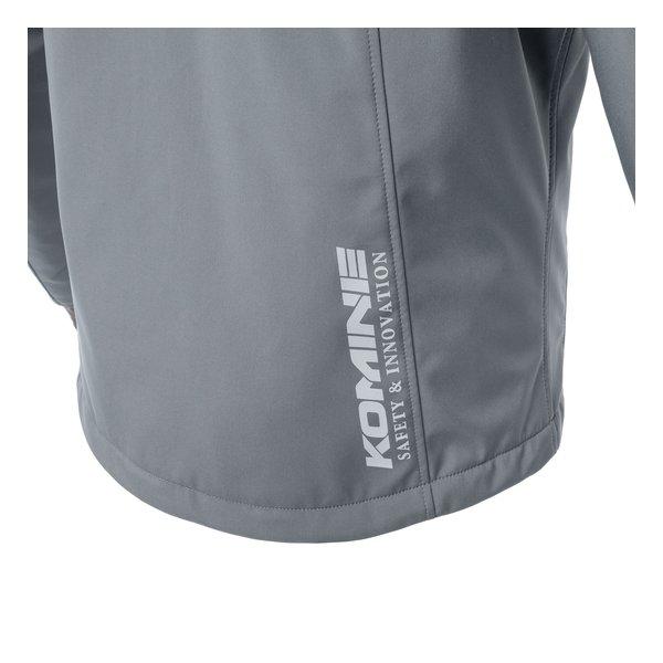 KOMINE コミネ プロテクトソフトシェルサーマルジャケット トゥオーノ ライトグレーブラック/L JK-628/LIGHT GREY BLACK/L(2622012)_7