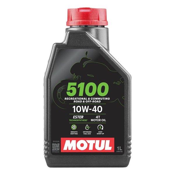 MOTUL（モチュール） バイク用エンジンオイル 5100 4T 10W-40/1L 5100