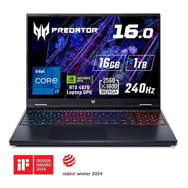 acer エイサー Predator Helios Neo アビサルブラック PHN16-72-N76Z47