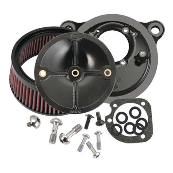 S&S Cycle Inc（エスアンドエスサイクル） ステルス エアクリーナーキット カバーなし ビッグツイン 93-99 170-0100(2625102)