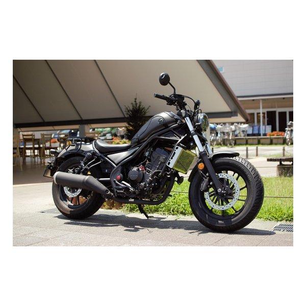 BAGSTER（バグスター） タンクカバー ブラック アタッチメントナシ Rebel250/500 17-23 1814U-ATTLESS(2629445)_2