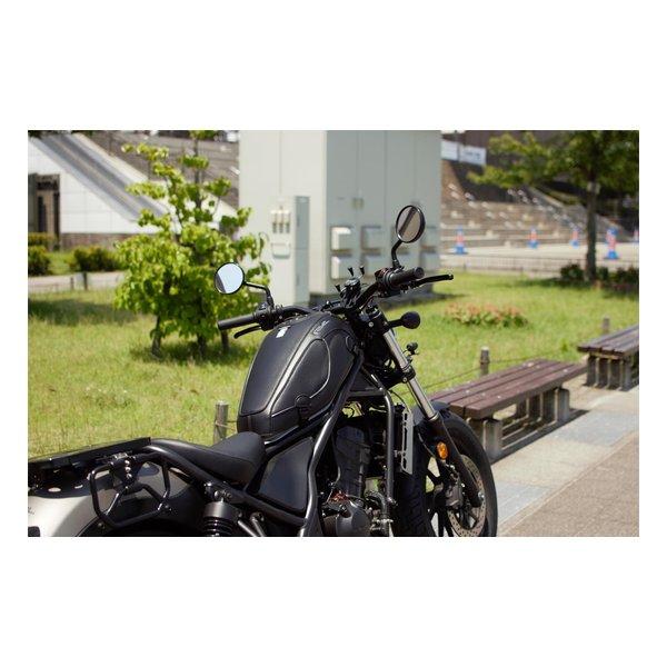 BAGSTER（バグスター） タンクカバー ブラック アタッチメントナシ Rebel250/500 17-23 1814U-ATTLESS(2629445)_3