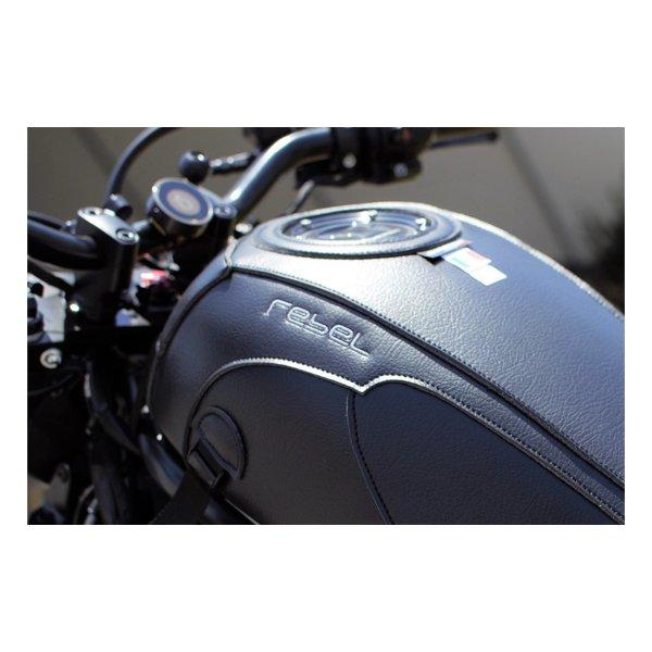 BAGSTER（バグスター） タンクカバー ブラック アタッチメントナシ Rebel250/500 17-23 1814U-ATTLESS(2629445)_5