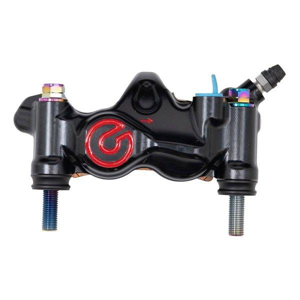 PLOT BREMBO（プロトブレンボ） オフセットカラーマウントボルトセット 其れ相応キャリパーB フランジ六角 チタン色 CBK-01BFT(2630750)