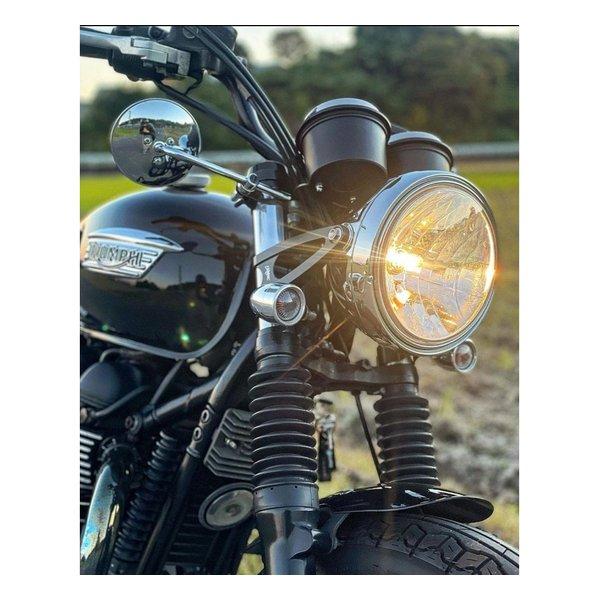 MOTONE CUSTOMS（モートーンカスタムズ） ウインカー アルミビレット ポリッシュ 2個 M10 汎用 XNM002W(2635263)_1