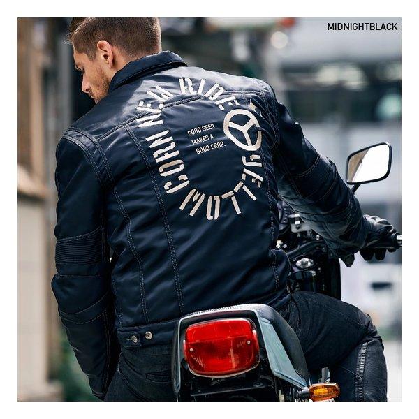 イエローコーン　ブラック　ライダージャケット yellow corn ジャケットブラックライダー