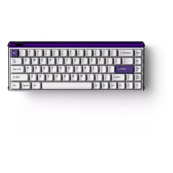 MelGeek メルギーク ラピッドトリガーキーボード MADE68 Pro Purple