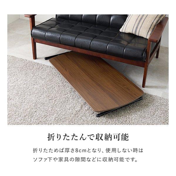 萩原 ハギハラ リフティングテーブル 幅100×奥行50cm/高さ5段階調節/ナチュラル KT-3183NA(2638141)
