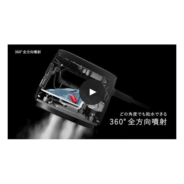 Panasonic パナソニック 衣類スチーマー 静電タッチ式スチーム操作/360°全方向噴射/クレイベージュ NI-FS70A-C(2641713)の画像